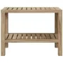 Badezimmer-Beistelltisch aus massivem Teakholz, 60 x 30 x 45 cm von vidaXL, Badezimmerzubehör - Ref: Foro24-340746, Preis: 92...