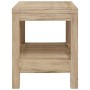 Badezimmer-Beistelltisch aus massivem Teakholz, 60 x 30 x 45 cm von vidaXL, Badezimmerzubehör - Ref: Foro24-340746, Preis: 10...