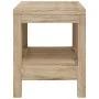 Badezimmer-Beistelltisch aus massivem Teakholz, 60 x 30 x 45 cm von vidaXL, Badezimmerzubehör - Ref: Foro24-340746, Preis: 92...