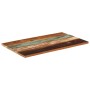 Rechteckige Massivholztischplatte 60x100 cm 25-27 mm von vidaXL, Tischplatten - Ref: Foro24-286056, Preis: 102,06 €, Rabatt: %