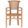 Garten-Essgruppe 3-teilig aus massivem Teakholz von vidaXL, Gartensets - Ref: Foro24-3155759, Preis: 397,13 €, Rabatt: %