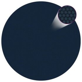 Schwimmende PE-Solarabdeckung für Pool in Schwarz und Blau 300 cm von vidaXL, Poolabdeckungen - Ref: Foro24-92973, Preis: 34,...