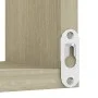 Sonoma oak plywood wall corner shelf 40x40x50 cm by vidaXL, Shelves and shelves - Ref: Foro24-807229, Price: 24,27 €, Discoun...