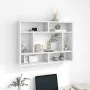 Wandregal Sperrholz weiß 75x16x55 cm von vidaXL, Regale und Regale - Ref: Foro24-803002, Preis: 37,89 €, Rabatt: %
