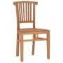 5-teiliges Essgruppenset für den Garten aus massivem Teakholz von vidaXL, Gartensets - Ref: Foro24-3155766, Preis: 614,93 €, ...