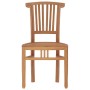 5-teiliges Essgruppenset für den Garten aus massivem Teakholz von vidaXL, Gartensets - Ref: Foro24-3155766, Preis: 614,93 €, ...