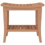 Badezimmer-Beistelltisch aus massivem Teakholz, 50 x 35 x 45 cm von vidaXL, Badezimmerzubehör - Ref: Foro24-340748, Preis: 56...