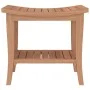 Badezimmer-Beistelltisch aus massivem Teakholz, 50 x 35 x 45 cm von vidaXL, Badezimmerzubehör - Ref: Foro24-340748, Preis: 56...