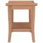 Mesa auxiliar de baño madera maciza de teca 50x35x45 cm de vidaXL, Accesorios para el baño - Ref: Foro24-340748, Precio: 55,8...