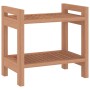Badezimmer-Beistelltisch aus massivem Teakholz, 45 x 30 x 45 cm von vidaXL, Badezimmerzubehör - Ref: Foro24-340753, Preis: 65...