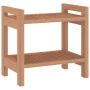 Badezimmer-Beistelltisch aus massivem Teakholz, 45 x 30 x 45 cm von vidaXL, Badezimmerzubehör - Ref: Foro24-340753, Preis: 58...