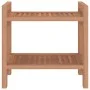 Badezimmer-Beistelltisch aus massivem Teakholz, 45 x 30 x 45 cm von vidaXL, Badezimmerzubehör - Ref: Foro24-340753, Preis: 58...