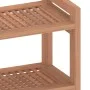 Badezimmer-Beistelltisch aus massivem Teakholz, 45 x 30 x 45 cm von vidaXL, Badezimmerzubehör - Ref: Foro24-340753, Preis: 58...