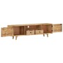Mueble de TV de madera maciza de mango 140x30x40 cm de vidaXL, Muebles TV - Ref: Foro24-249856, Precio: 303,48 €, Descuento: %