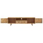 Mueble de TV de madera maciza de mango 140x30x40 cm de vidaXL, Muebles TV - Ref: Foro24-249856, Precio: 303,48 €, Descuento: %