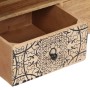 Mueble de TV de madera maciza de mango 140x30x40 cm de vidaXL, Muebles TV - Ref: Foro24-249856, Precio: 303,48 €, Descuento: %