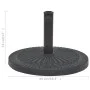 Base de sombrilla de resina redonda negro 14 kg de vidaXL, Bases para sombrillas - Ref: Foro24-43657, Precio: 51,24 €, Descue...