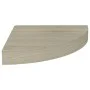MDF oak color corner floating shelf 25x25x3.8 cm by vidaXL, Shelves and shelves - Ref: Foro24-323904, Price: 20,39 €, Discoun...