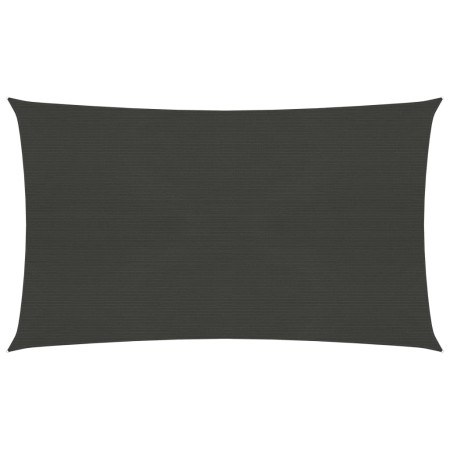Anthracite grey HDPE sail shade 160 g/m² 3x6 m by vidaXL, Umbrellas - Ref: Foro24-311075, Price: 41,30 €, Discount: %