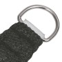 Anthracite grey HDPE sail shade 160 g/m² 3x6 m by vidaXL, Umbrellas - Ref: Foro24-311075, Price: 41,30 €, Discount: %