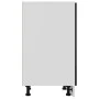 Unterschrank mit Küchenschublade aus schwarzem Holzwerkstoff von vidaXL, Küchenschränke - Ref: Foro24-801205, Preis: 68,40 €,...