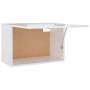 Armario colgante cocina madera ingeniería blanco brillo de vidaXL, Armarios de cocina - Ref: Foro24-802518, Precio: 52,72 €, ...