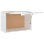Glossy white engineered wood kitchen hanging cabinet by vidaXL, Kitchen cabinets - Ref: Foro24-802518, Price: 50,17 €, Discou...