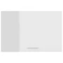 Glossy white engineered wood kitchen hanging cabinet by vidaXL, Kitchen cabinets - Ref: Foro24-802518, Price: 50,17 €, Discou...