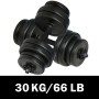 Dumbbell set 2x15 kg by vidaXL, free weight - Ref: Foro24-90267, Price: 81,59 €, Discount: %