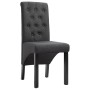 Esszimmerstühle 4 Einheiten aus dunkelgrauem Stoff von vidaXL, Essstühle - Ref: Foro24-276965, Preis: 392,97 €, Rabatt: %