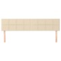 Kopfteile 2 Einheiten aus cremefarbenem Stoff 80x5x78/88 cm von vidaXL, Kopf- und Fußteile - Ref: Foro24-346065, Preis: 53,94...