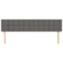 Headboards 2 units of gray synthetic leather 80x5x78/88 cm by vidaXL, Headboards and footboards - Ref: Foro24-346488, Price: ...