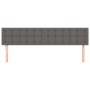 Kopfteile 2 Einheiten aus grauem Kunstleder 80x5x78/88 cm von vidaXL, Kopf- und Fußteile - Ref: Foro24-346488, Preis: 62,28 €...