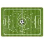 Alfombra niños lavable antideslizante campo fútbol 160x230 cm