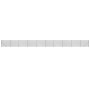Drahtzaun mit anthrazitgrauem Flansch 2,2x25 m von vidaXL, Zaunpaneele - Ref: Foro24-153999, Preis: 184,40 €, Rabatt: %