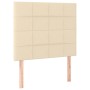 Kopfteile 2 Einheiten aus cremefarbenem Stoff 80x5x78/88 cm von vidaXL, Kopf- und Fußteile - Ref: Foro24-3116311, Preis: 53,9...