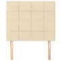 Headboards 2 units of cream-colored fabric 80x5x78/88 cm by vidaXL, Headboards and footboards - Ref: Foro24-3116311, Price: 6...