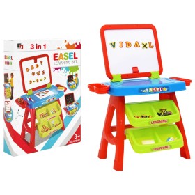Caballete y mesa de aprendizaje para niños 3-1 set de juego