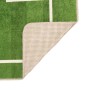 Alfombra niños lavable antideslizante campo fútbol 160x230 cm