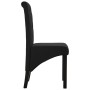 Dining chairs 6 units of black fabric by vidaXL, dining chairs - Ref: Foro24-276976, Price: 554,89 €, Discount: %
