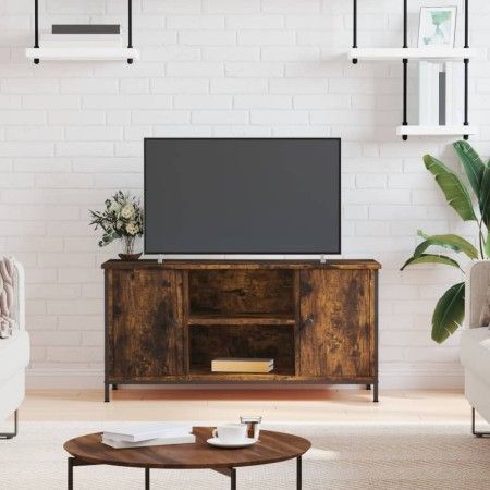 TV-Schrank aus geräuchertem Eichensperrholz, 100 x 40 x 50 cm von vidaXL, TV-Möbel - Ref: Foro24-832765, Preis: 68,11 €, Raba...