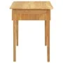 Schreibtisch mit 2 Schubladen aus massivem Teakholz 110x52x75 cm von vidaXL, Schreibtische - Ref: Foro24-340738, Preis: 238,0...