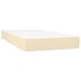 Box spring bed with cream fabric mattress 80x200 cm by vidaXL, Beds and slatted bases - Ref: Foro24-3126602, Price: 304,07 €,...