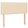 Box spring bed with cream fabric mattress 80x200 cm by vidaXL, Beds and slatted bases - Ref: Foro24-3130150, Price: 283,89 €,...