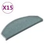 Treppenstufenmatten 15 Stück blau 65x24x4 cm von vidaXL, Treppenmatten - Ref: Foro24-322363, Preis: 66,77 €, Rabatt: %