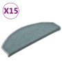 Treppenstufenmatten 15 Stück blau 65x24x4 cm von vidaXL, Treppenmatten - Ref: Foro24-322363, Preis: 68,15 €, Rabatt: %