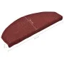 Stair tread mats 15 pcs red 65x24x4 cm by vidaXL, Stair mats - Ref: Foro24-322373, Price: 52,91 €, Discount: %