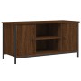 TV-Schrank aus braunem Eichensperrholz, 100 x 40 x 50 cm von vidaXL, TV-Möbel - Ref: Foro24-832767, Preis: 68,56 €, Rabatt: %