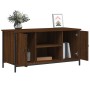 TV-Schrank aus braunem Eichensperrholz, 100 x 40 x 50 cm von vidaXL, TV-Möbel - Ref: Foro24-832767, Preis: 68,56 €, Rabatt: %