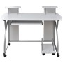 Escritorio ordenador madera contrachapada blanco 110x52x88,5 cm de vidaXL, Escritorios - Ref: Foro24-20584, Precio: 111,15 €,...